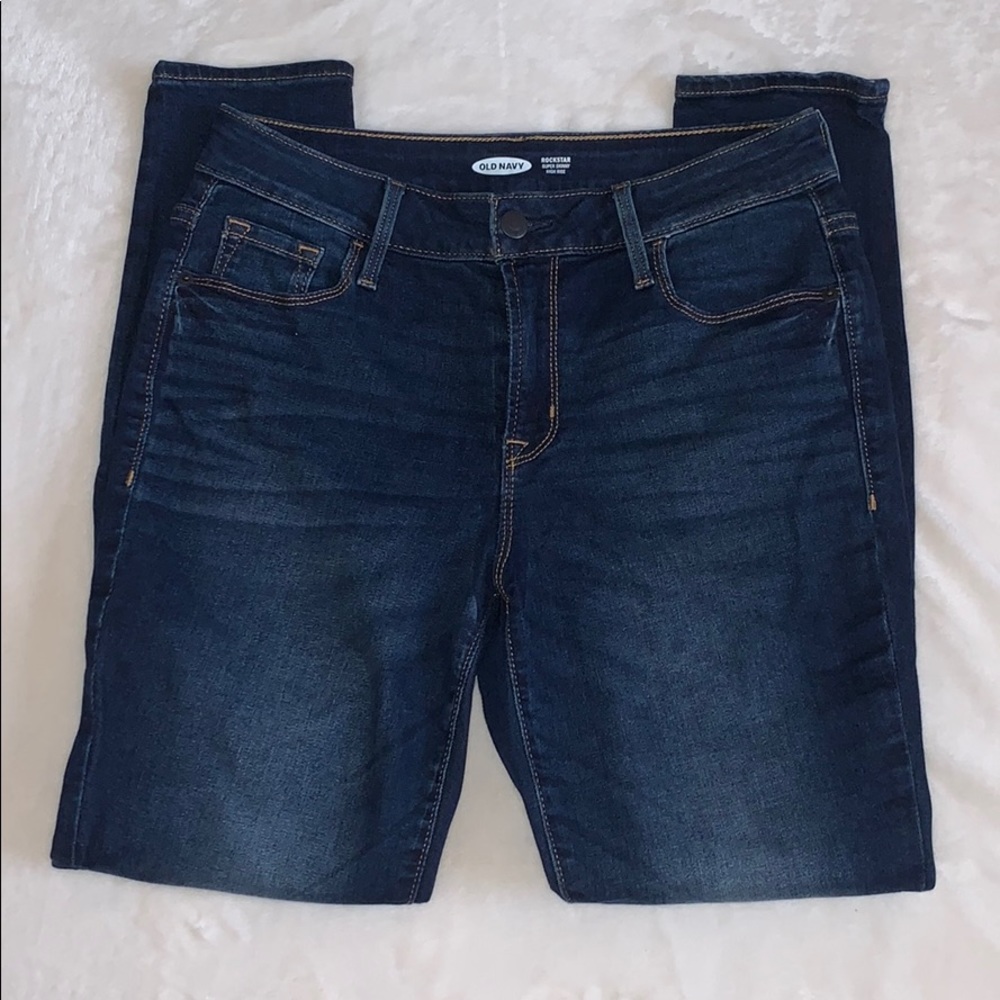 Old Navy Rockstar Super Skinny High Rise Jeans